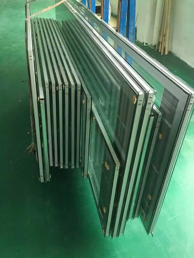 G型嵌框双玻+百叶(03)